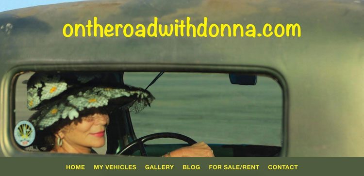 On the Road with Donna in Brand on Fire